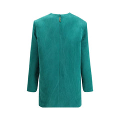 Saint Laurent Bicolor Silk Casual Dress - IT36 | XS