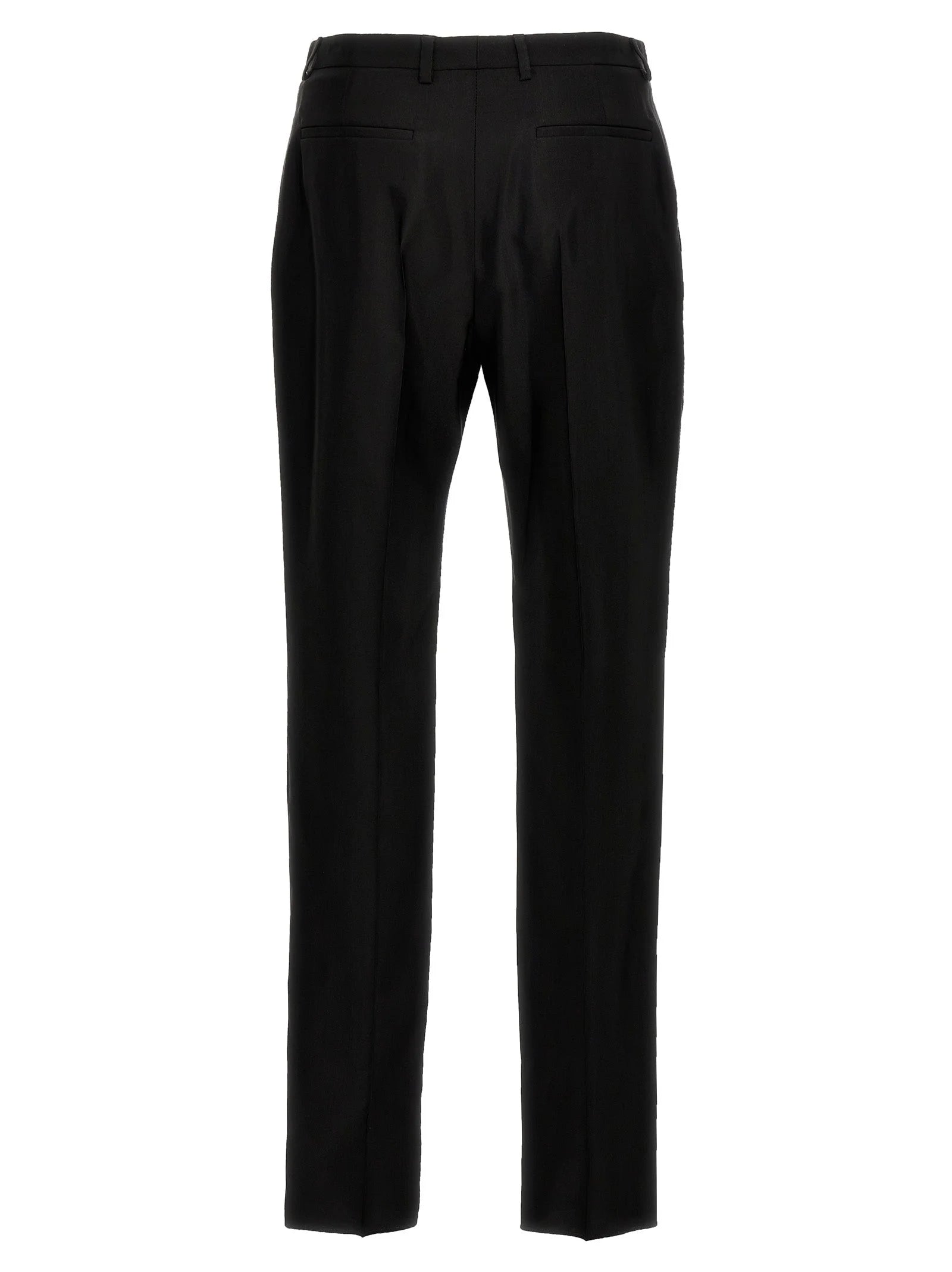 Saint Laurent Black Acetate Dress Pants - 48 | M