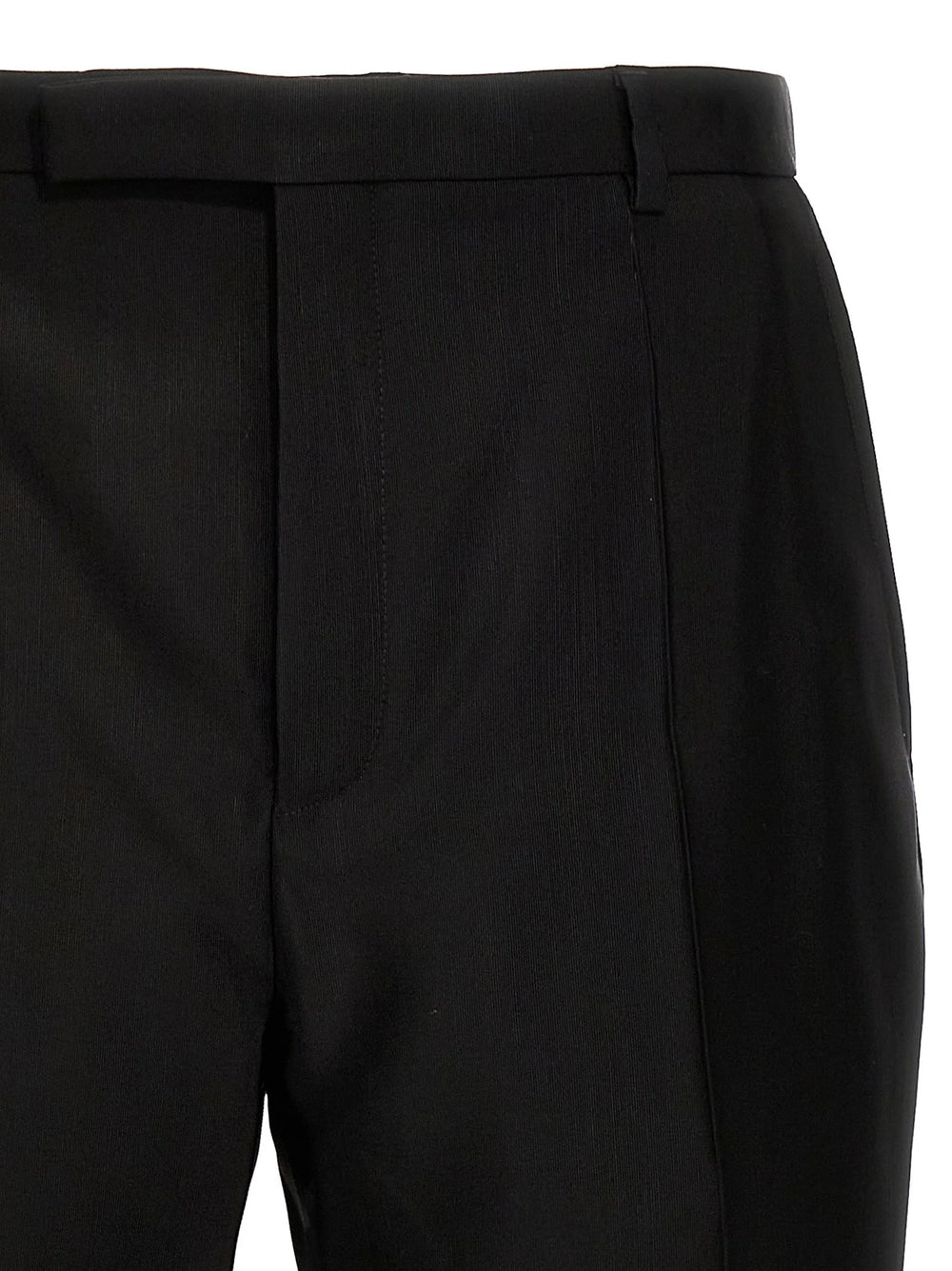 Saint Laurent Black Acetate Dress Pants - 48 | M