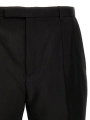 Saint Laurent Black Acetate Dress Pants - 48 | M