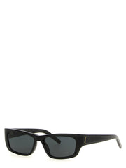 Saint Laurent Black Acetate Sunglasses