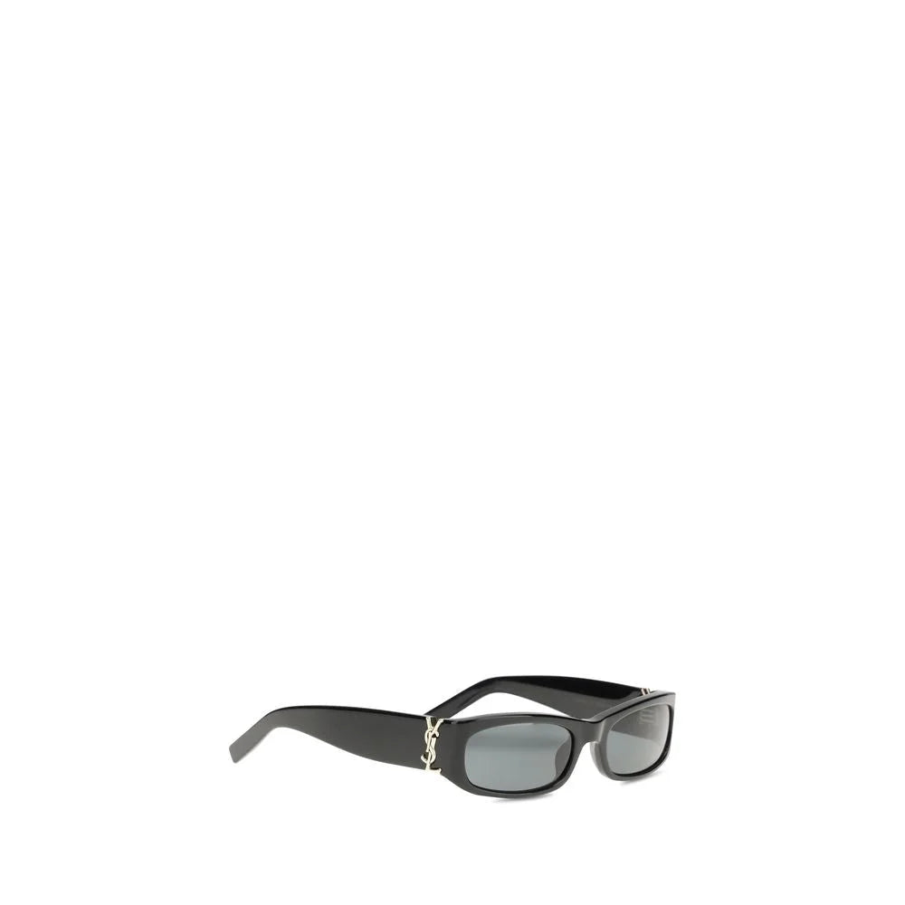 Saint Laurent Black Acetate Sunglasses