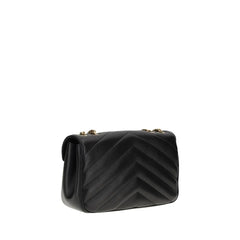 Saint Laurent Black Calf Leather Bos Taurus Shoulder Bag
