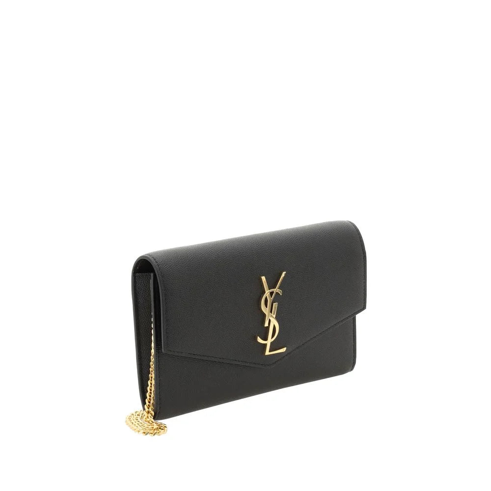Toskove Saint Laurent Black Calf Leather Bos Taurus