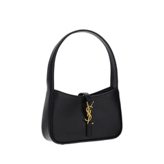 Saint Laurent Black Calf Leather Bos Taurus Shoulder Bag