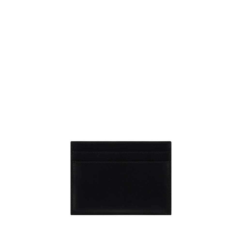 Saint Laurent Must tärnvasika nahast Bos Taurus rahakott