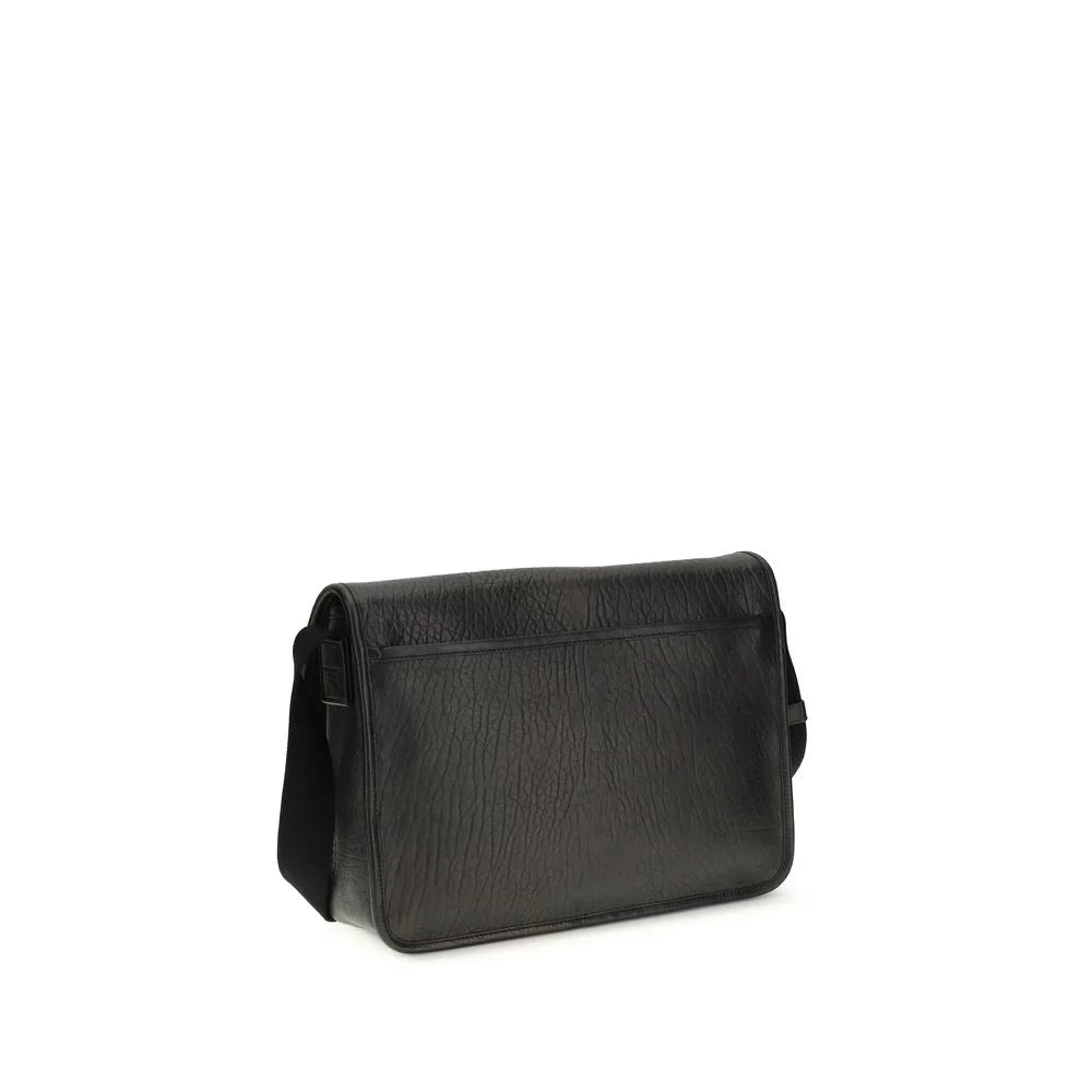 Saint Laurent Černá peněženka z teletí kůže Bos Taurus
