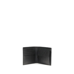 Saint Laurent Svart Kalveskinn Bos Taurus Lommebok