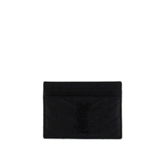Saint Laurent Black Calf Leather Bos Taurus Wallet