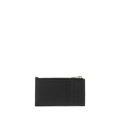 Saint Laurent Black Calf Leather Bos Taurus Wallet