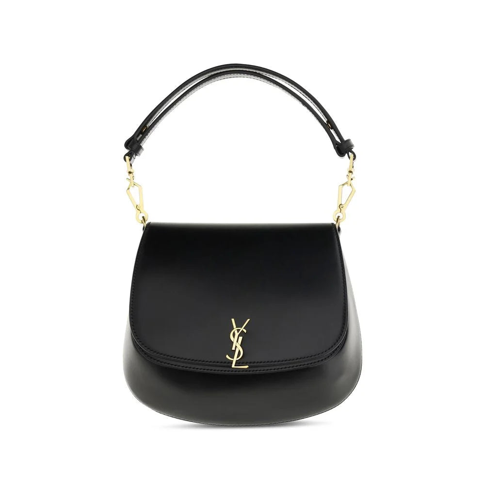 Saint Laurent Black Calf Leather Bos Taurus Wallet