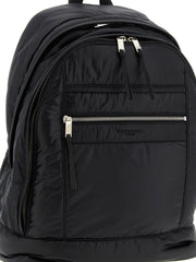 Saint Laurent Black Calfskin Backpack