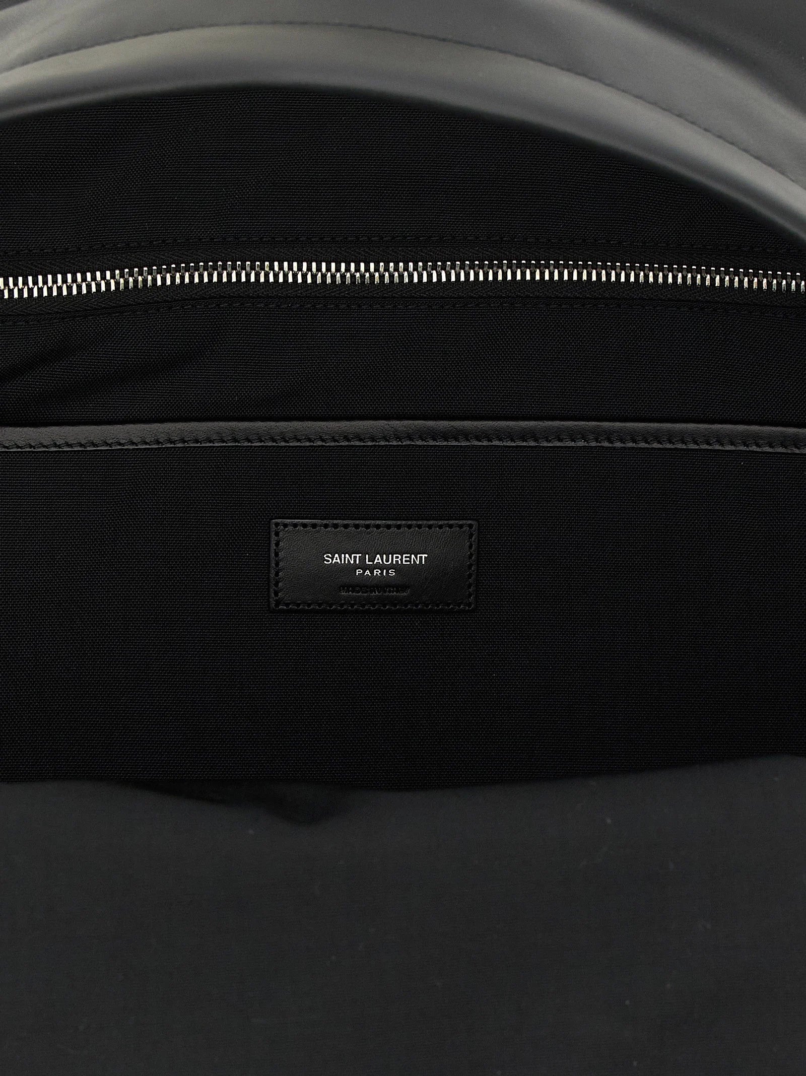 Saint Laurent Black Calfskin Backpack