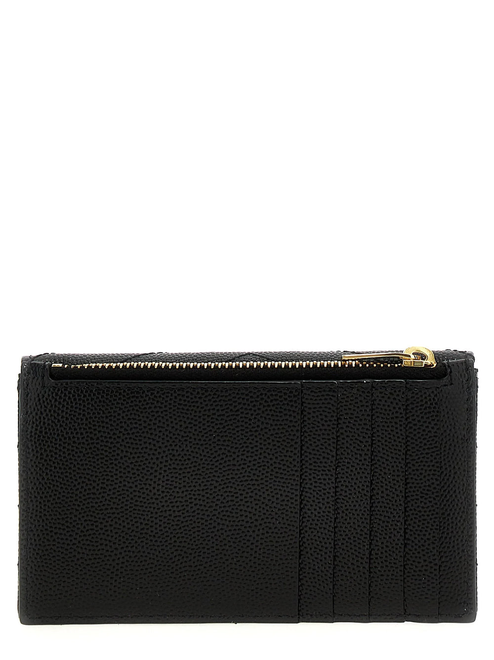 Saint Laurent Black Calfskin Cardholder