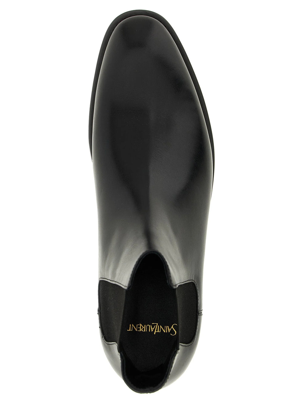 Saint Laurent Black Calfskin Chelsea Boots - EU 40 | US 7