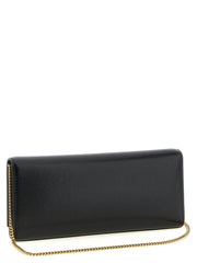 Saint Laurent Black Calfskin Clutch Bag