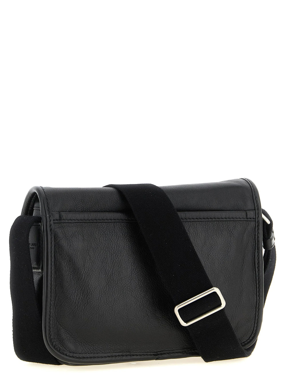 Saint Laurent Black Calfskin Crossbody Bag