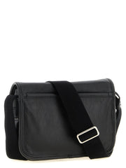 Saint Laurent Black Calfskin Crossbody Bag
