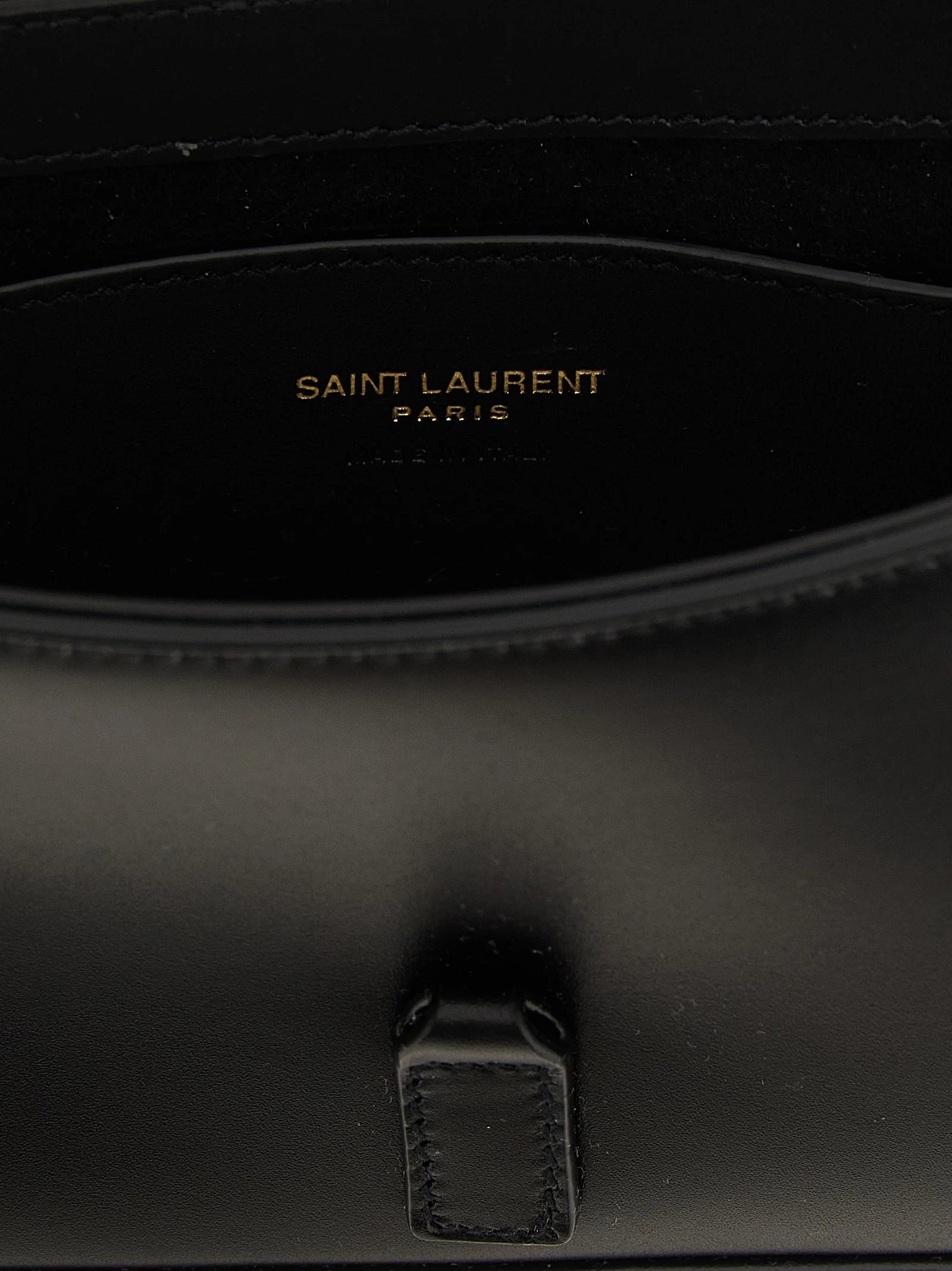 Saint Laurent Black Calfskin Handbag