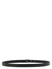 Saint Laurent Black Calfskin Regular Belt