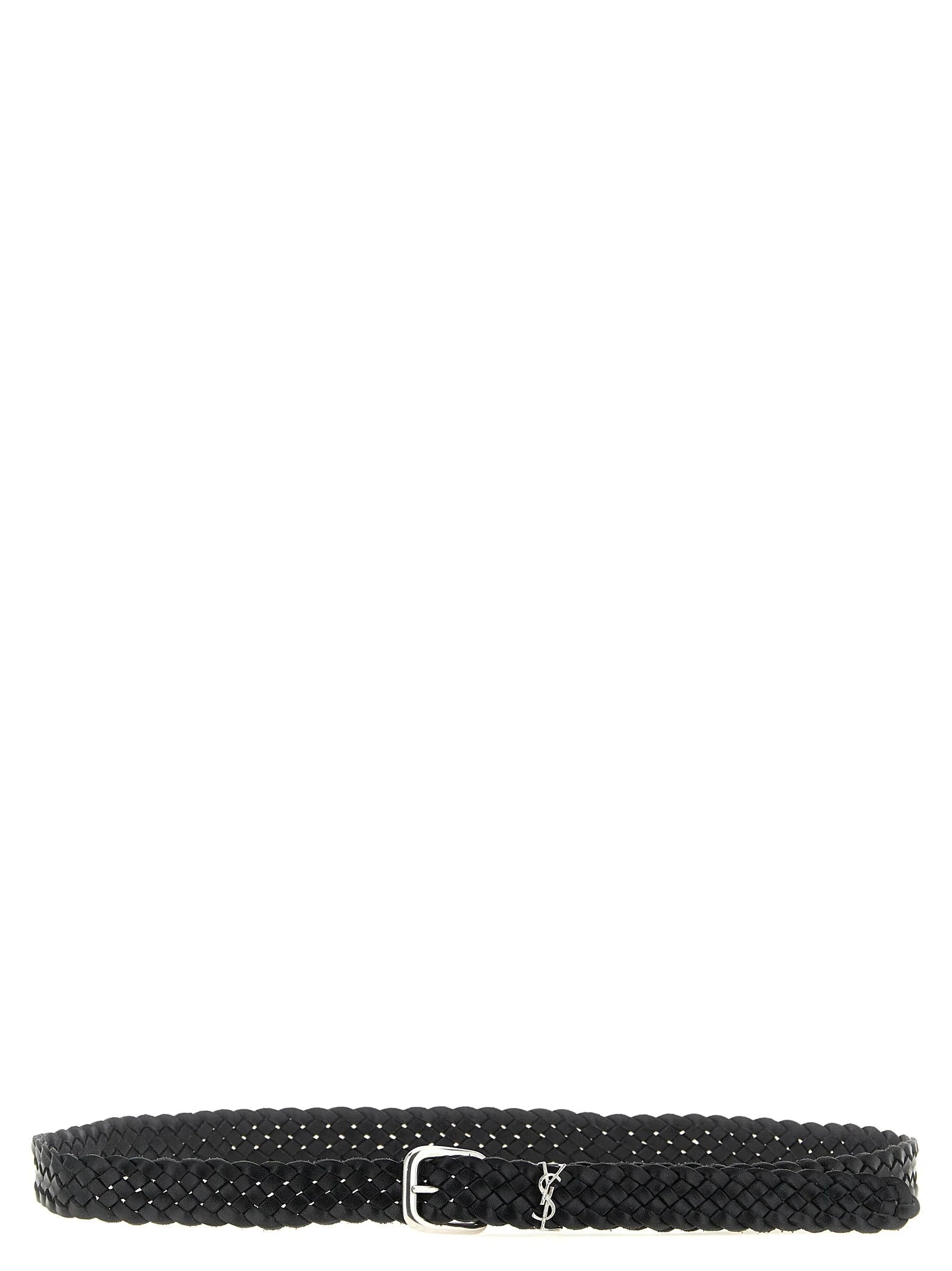Saint Laurent Black Calfskin Regular Belt - 90 cm / 36 Inches