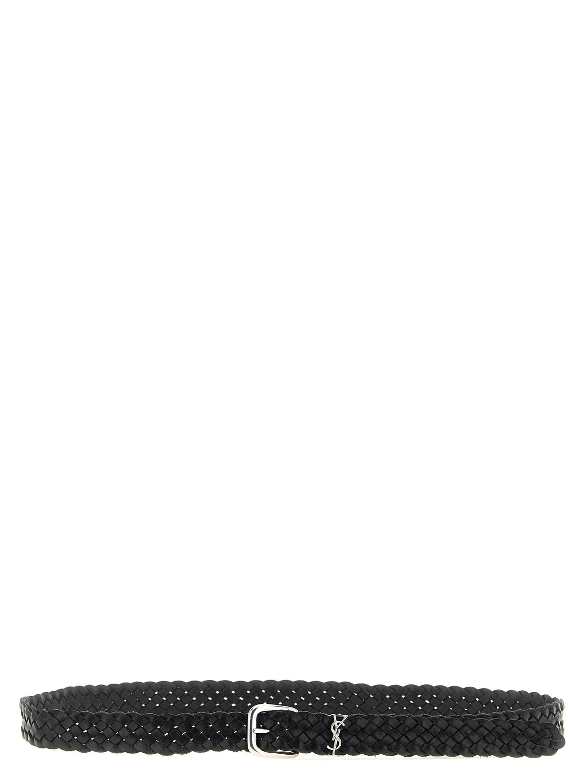 Saint Laurent Black Calfskin Regular Belt - 90 cm / 36 Inches