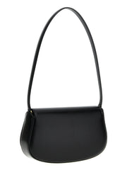 Saint Laurent Black Calfskin Shoulder Bag