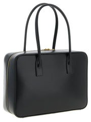 Saint Laurent Black Calfskin Shoulder Bag