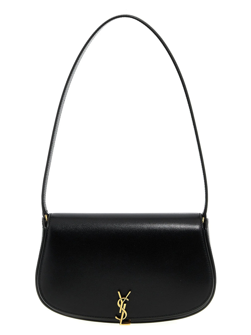 Saint Laurent Black Calfskin Shoulder Bag