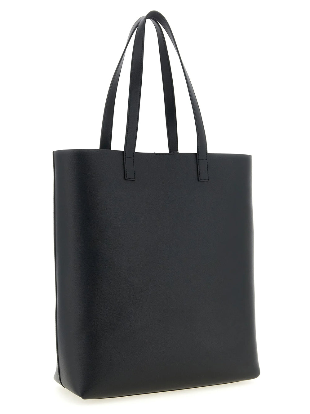Saint Laurent fekete borjúbőr szatyortáska
