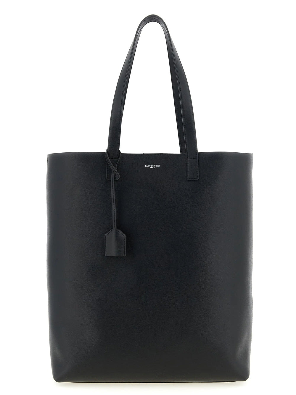 Saint Laurent fekete borjúbőr szatyortáska