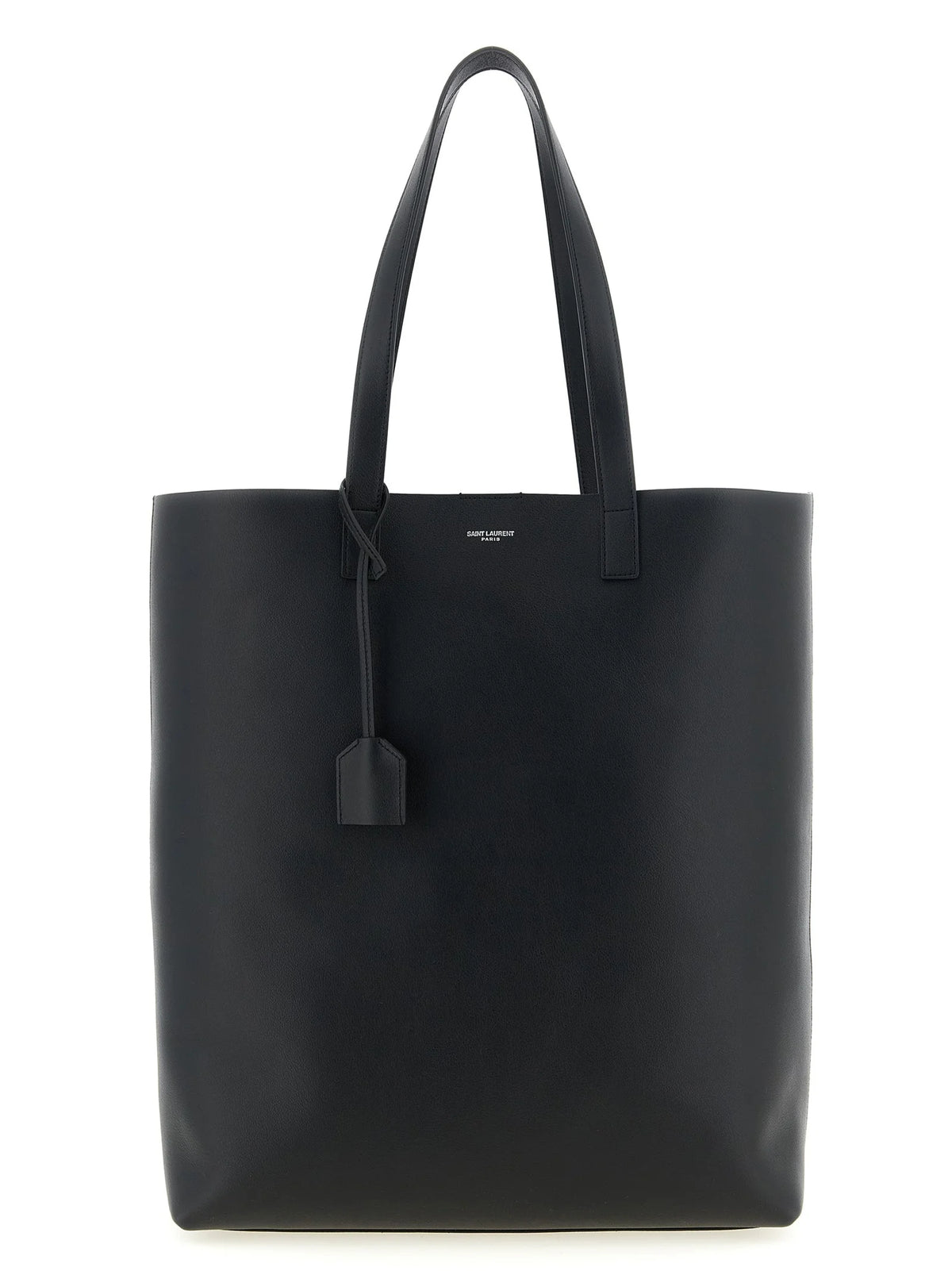 Saint Laurent fekete borjúbőr szatyortáska