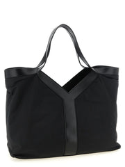 Saint Laurent Black Calfskin Tote Bag