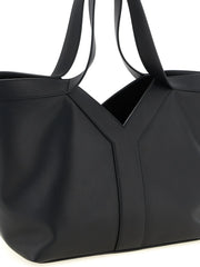 Saint Laurent Black Calfskin Tote Bag