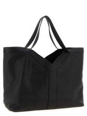 Saint Laurent Black Calfskin Tote Bag