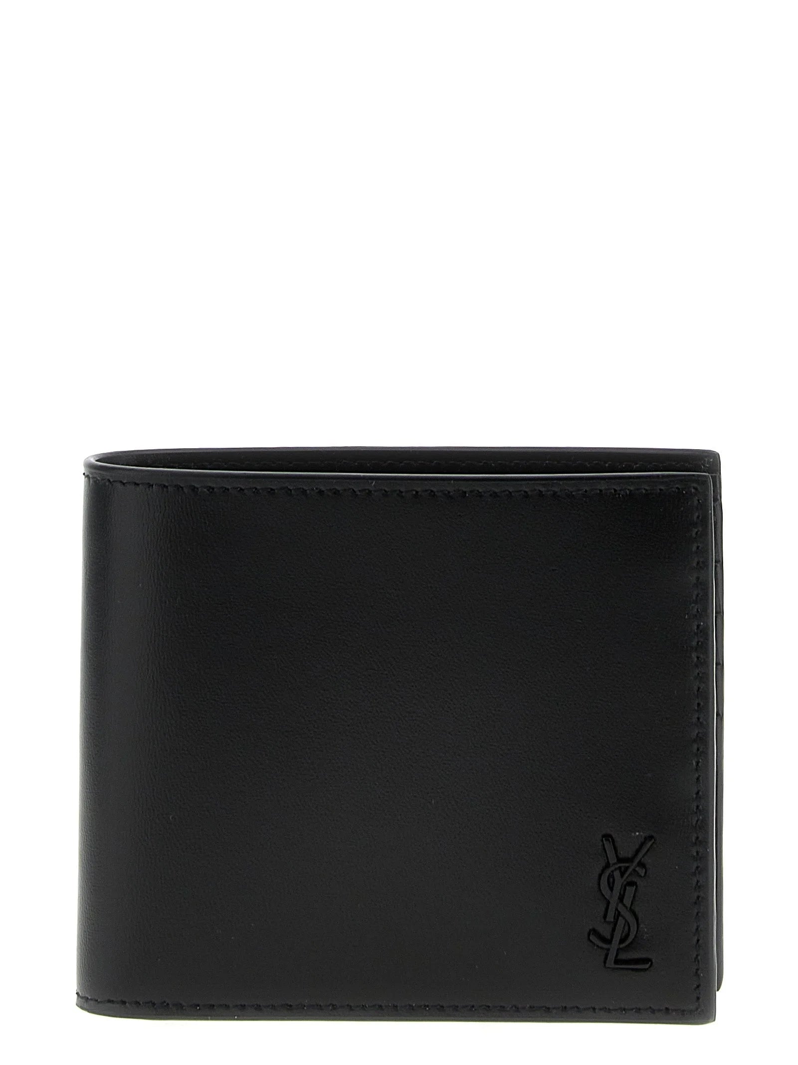 Saint Laurent Black Calfskin Wallet