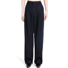 Saint Laurent Black Cashmere Casual Pants - IT52 | XL