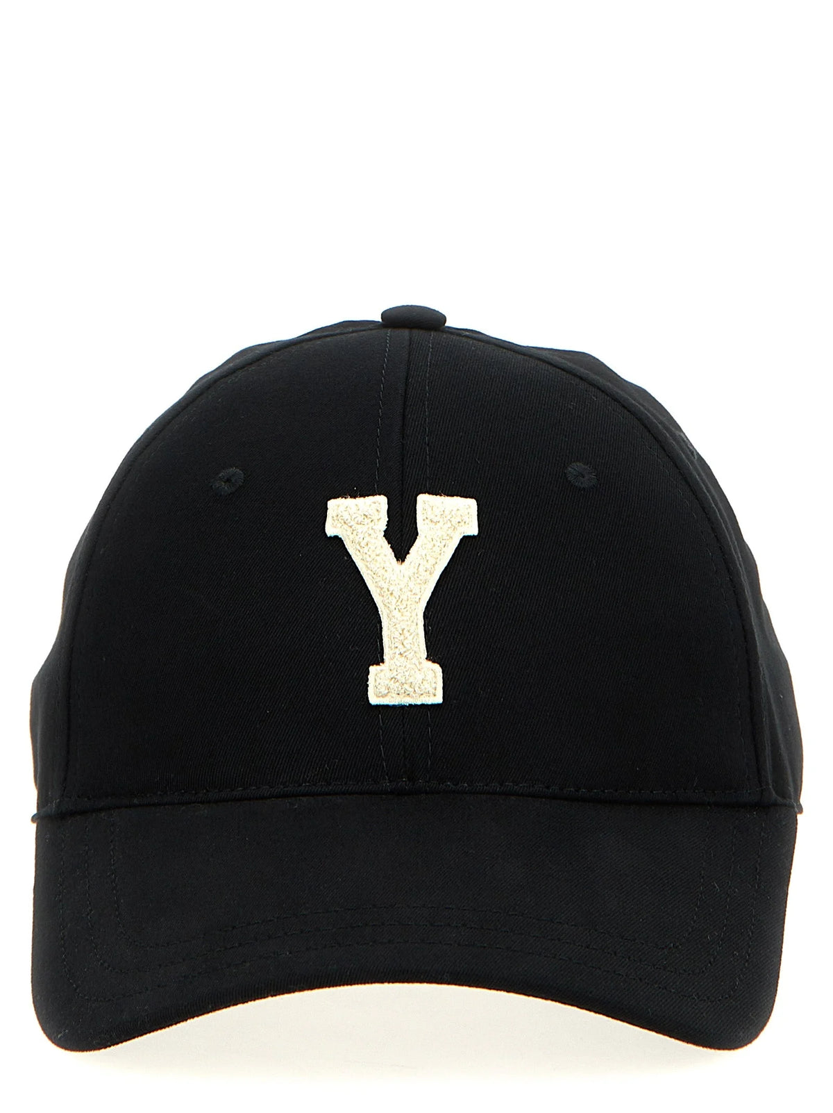 Saint Laurent Black Cotton Cap (Baseball Hat) - 57 cm|S
