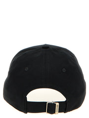 Saint Laurent Black Cotton Cap (Baseball Hat) - 57 cm|S