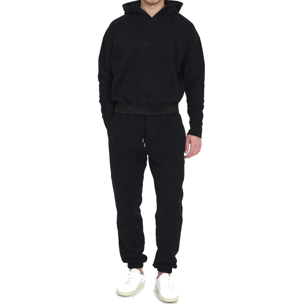 Saint Laurent Black Cotton Joggers (Workout Pants) - S