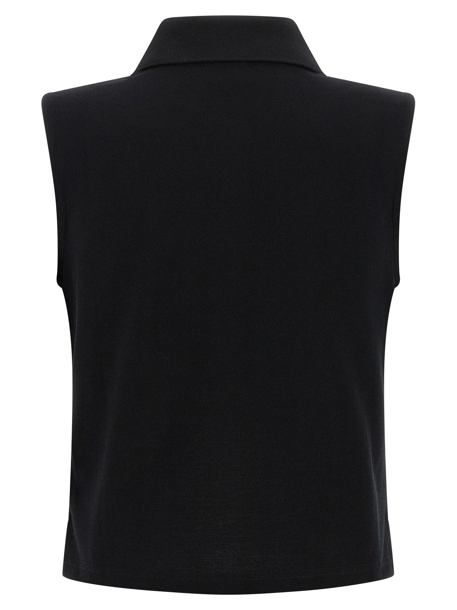 Saint Laurent Black Cotton Polo Shirt - XS