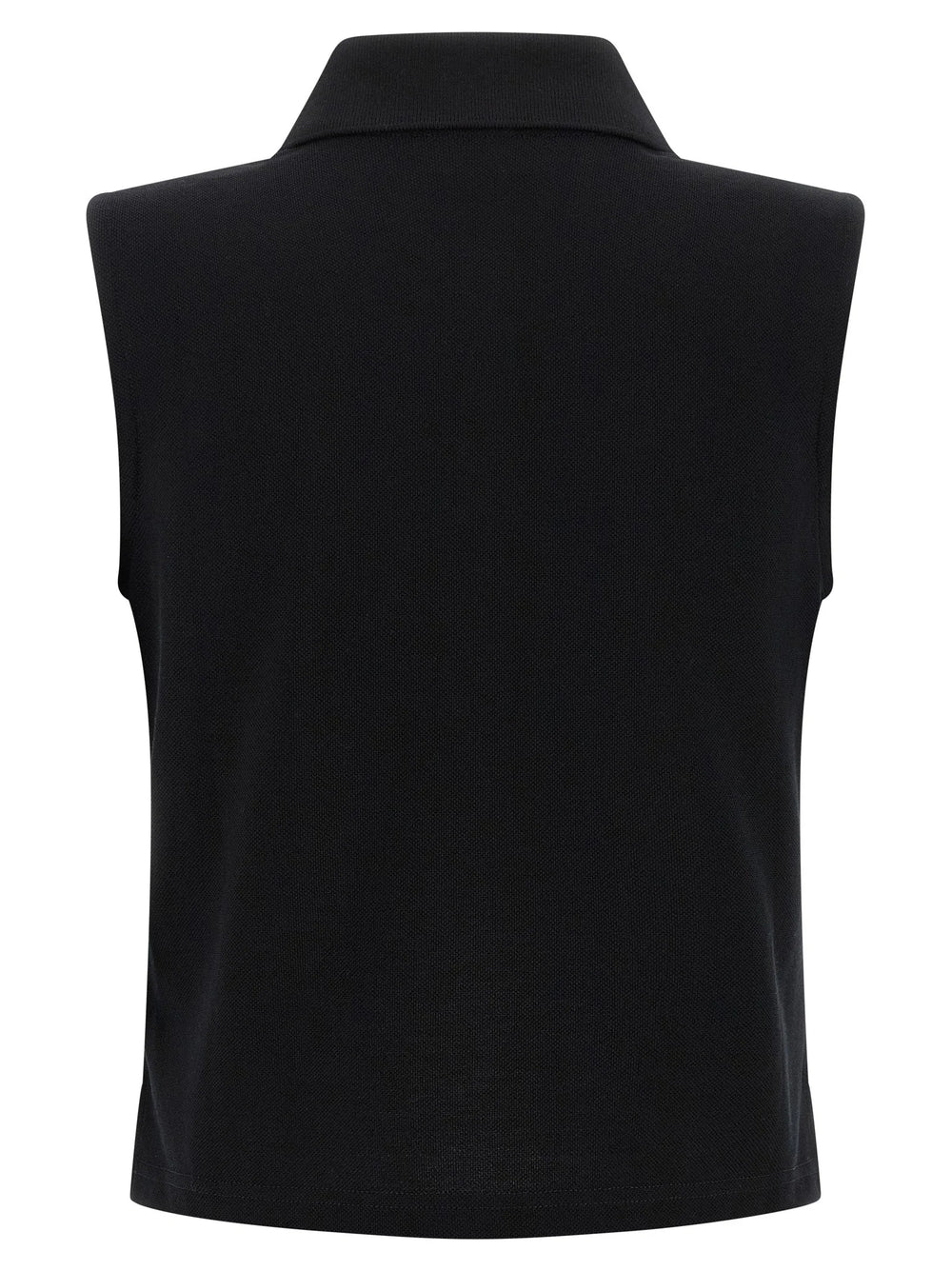 Saint Laurent Black Cotton Polo Shirt - XS