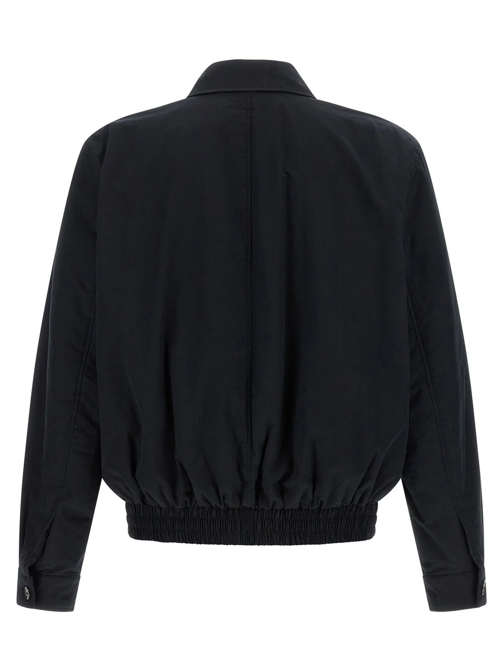 Saint Laurent Black Cotton Shell Jacket