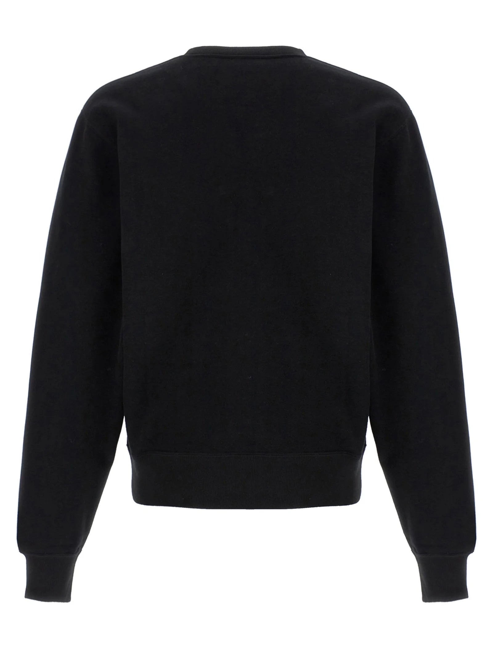 Saint Laurent Black Cotton Sweatshirt