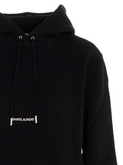 Saint Laurent Black Cotton Sweatshirt