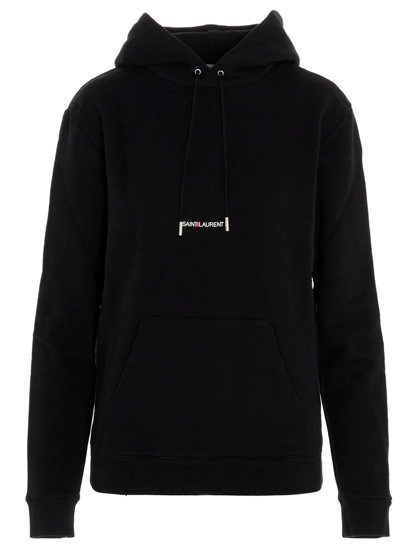 Saint Laurent Black Cotton Sweatshirt