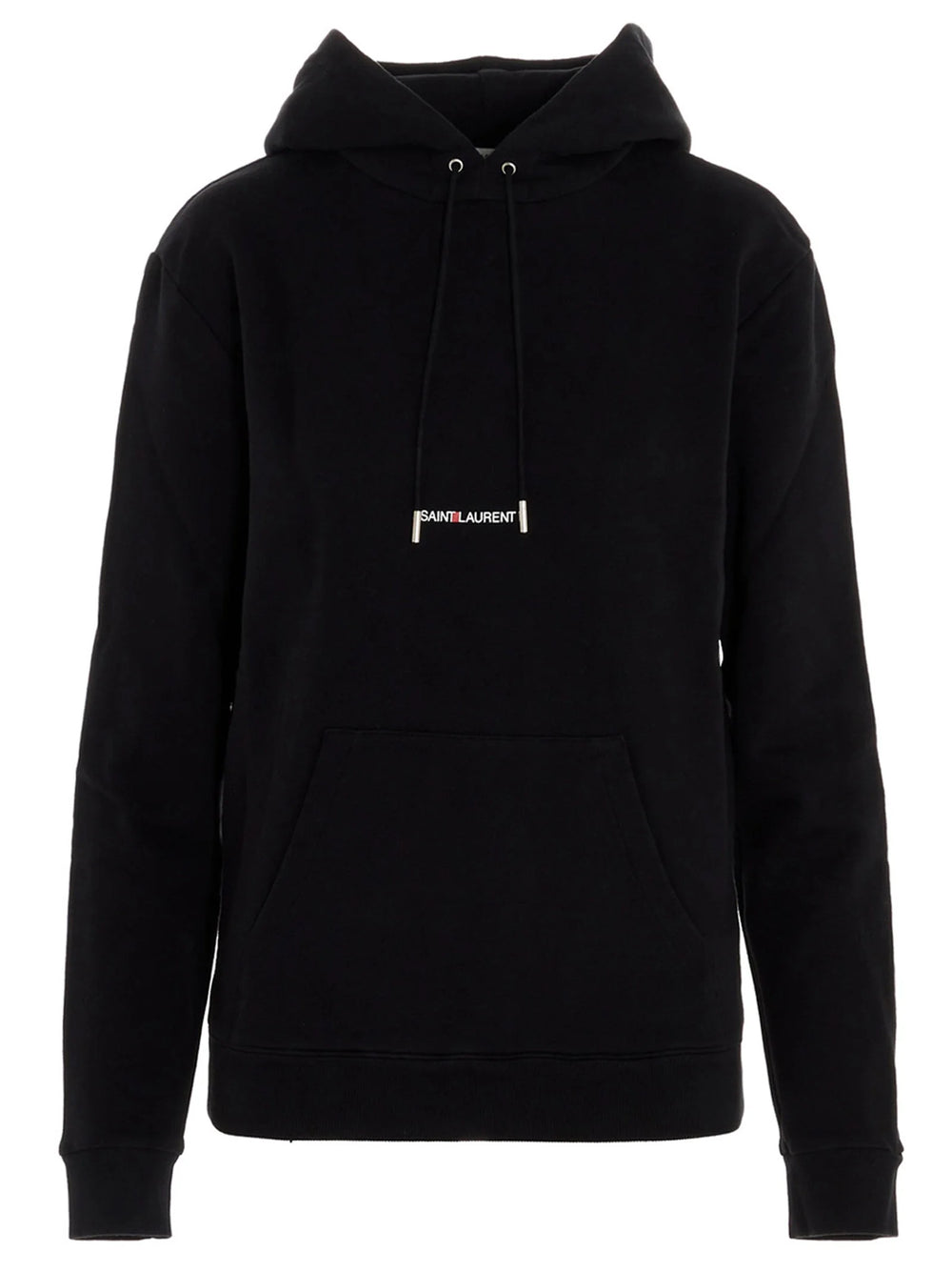 Saint Laurent Black Cotton Sweatshirt