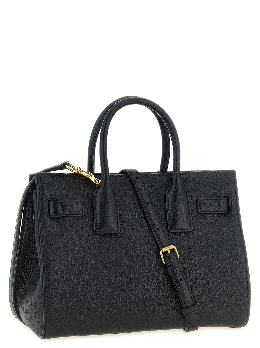 Saint Laurent Black Goatskin Handbag