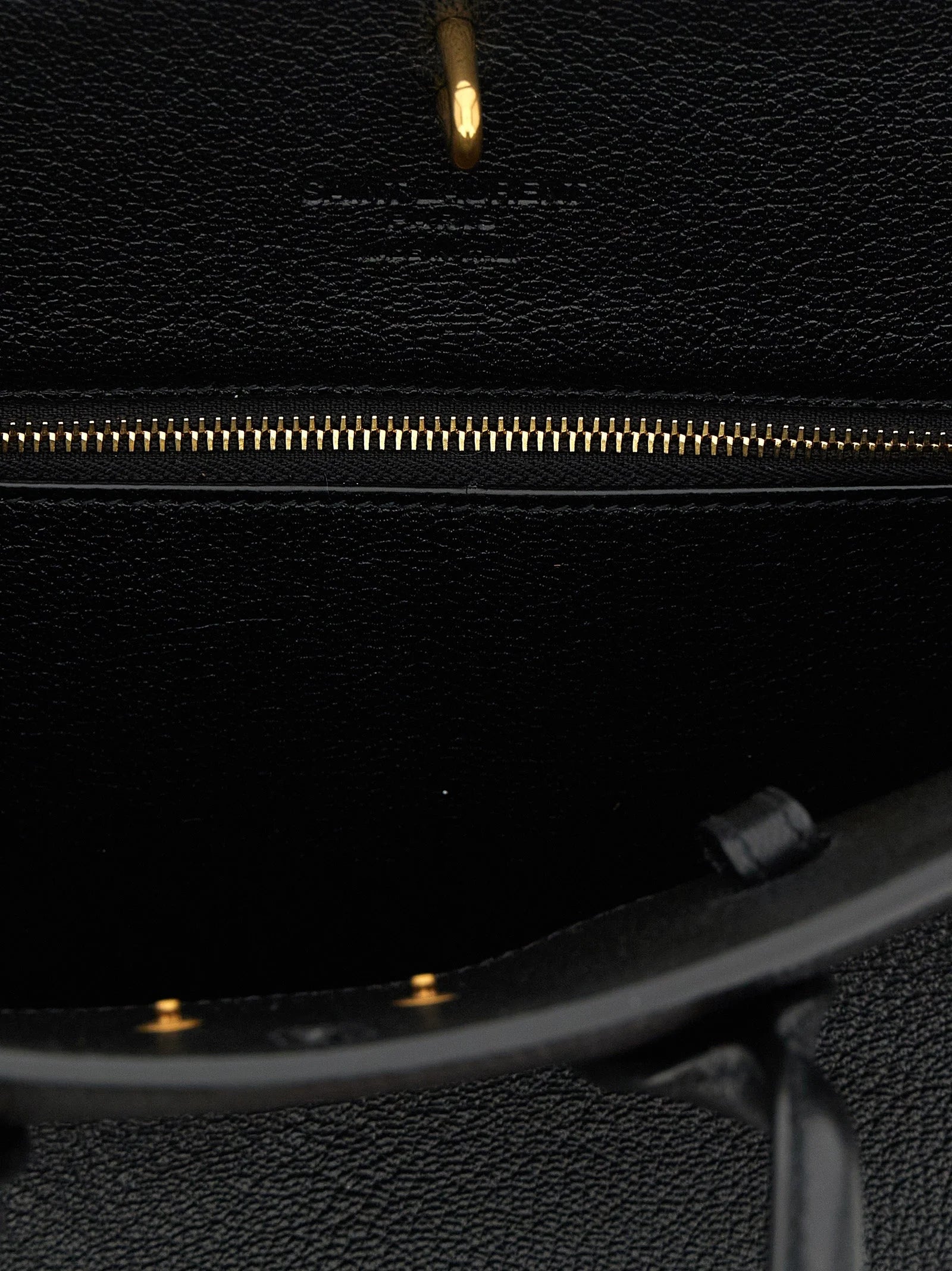 Saint Laurent Black Goatskin Handbag