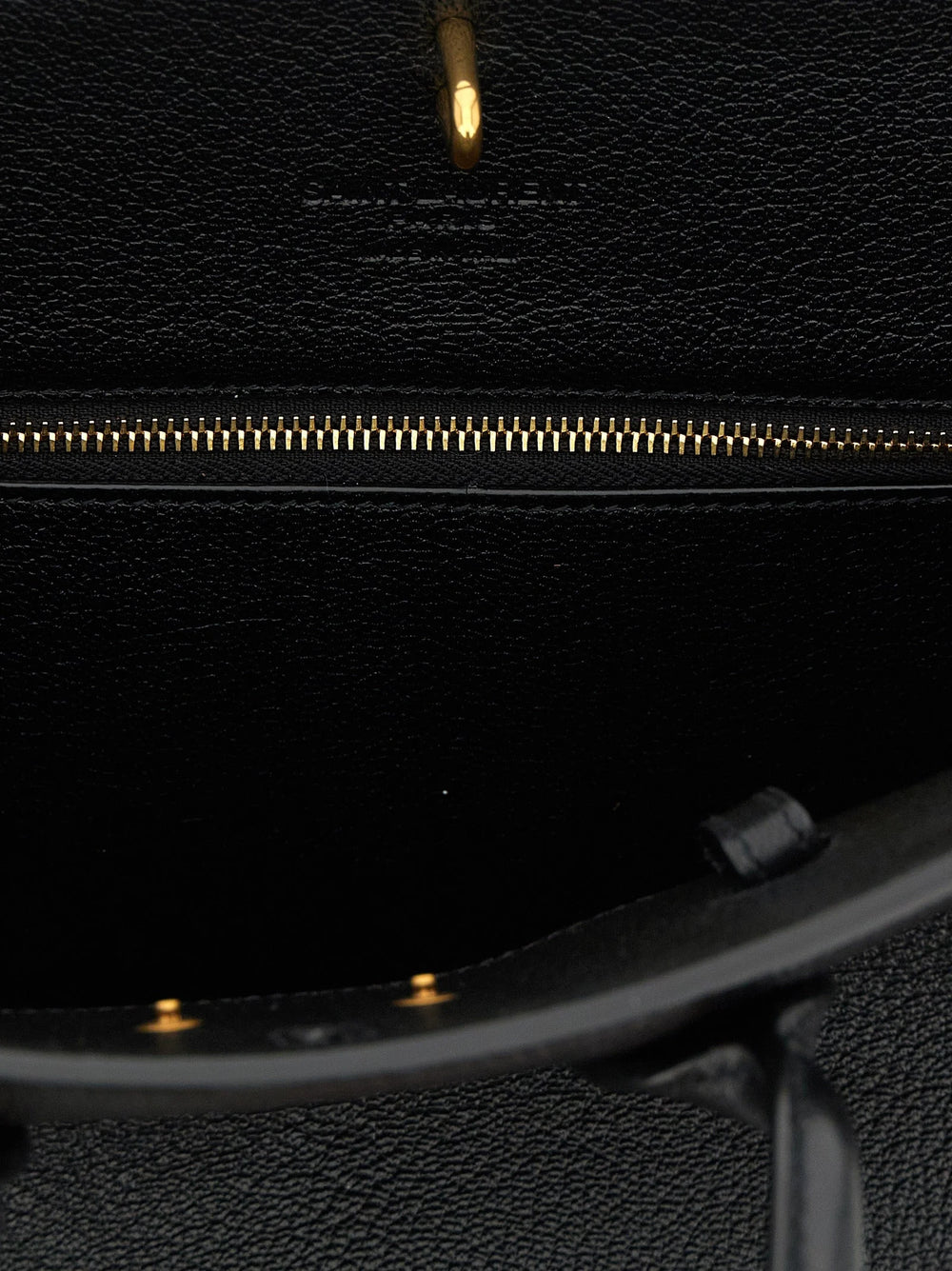Saint Laurent Black Goatskin Handbag